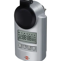 Programmateur hebdomadaire digital Primera-Line DT IP44 gris - Brennenstuhl | 1507491