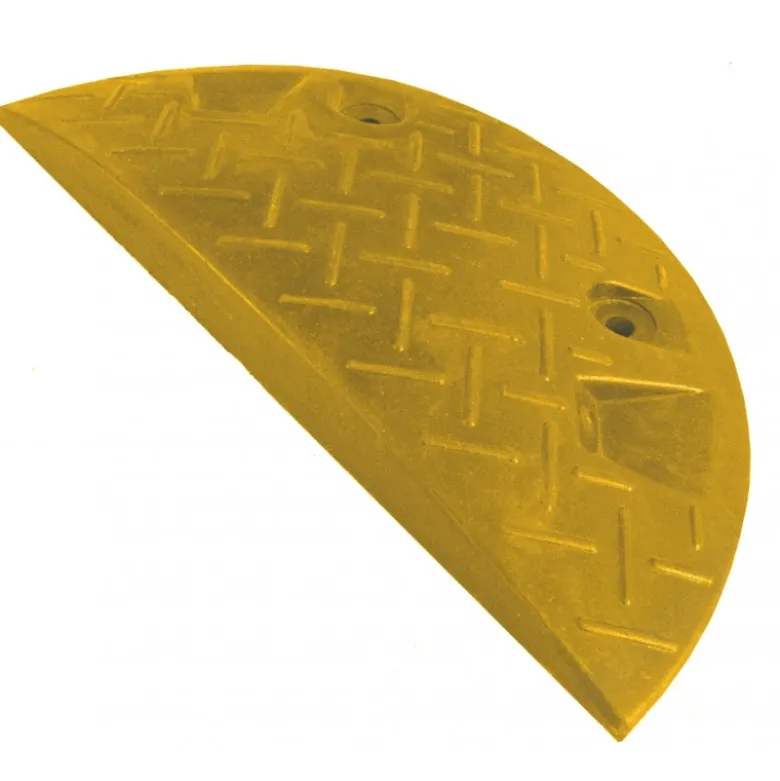 RALENTISSEUR 1/2 ROND JAUNE 25X40X5 TALIAPLAST | 520505