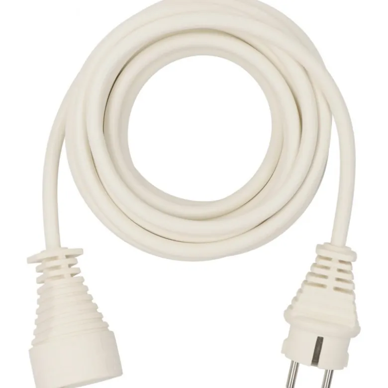 Rallonge électrique 5m H05VV-F 3G1,5, blanche - Brennenstuhl | 1168441