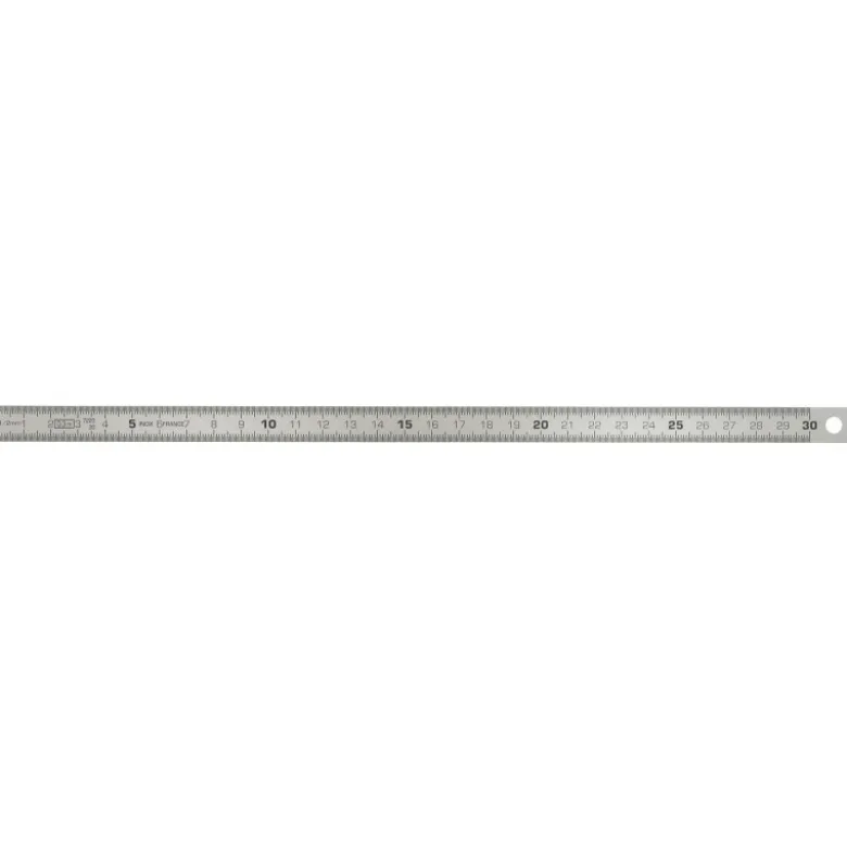Reglet flexible inox L,200 x l,13 x ép,0,5mm - graduation recto/verso - - KS Tools | 300.0102