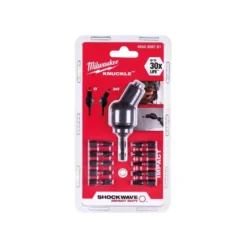 Renvoi d'angle Cardan visseuse à chocs + 10 embouts de vissage Milwaukee | 4932459781