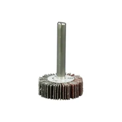 Roue à lamelles abrasives Ø queue 6mm, Grain 80, Ø 25,4mm, Longueur 25,4mm, Vitesse 30000 tr/min Makita | D-75312
