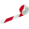 RUBAN ADHESIF ROUGE/BLANC 66MX50MM TALIAPLAST | 540402