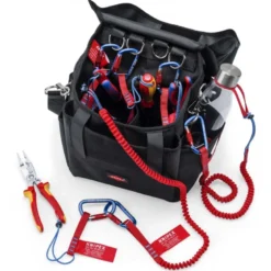 Sacoche à outils pour travail en hauteur - vide - 370 x 250 x 150mm - KNIPEX | 005050TLE