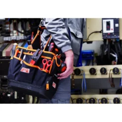 Sac à outils textile 12 L pour électricien - Bahco | 4750FB3-12