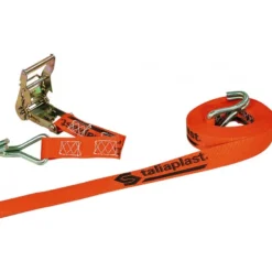 SANGLE D'ARRIMAGE A CLIQUET ORANGE 6MX35MM TALIAPLAST | 402200