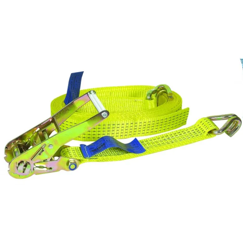 Sangle d'arrimage 50 mm – longueur 8m - 5t avec doigts soudes - Sodise | 18388