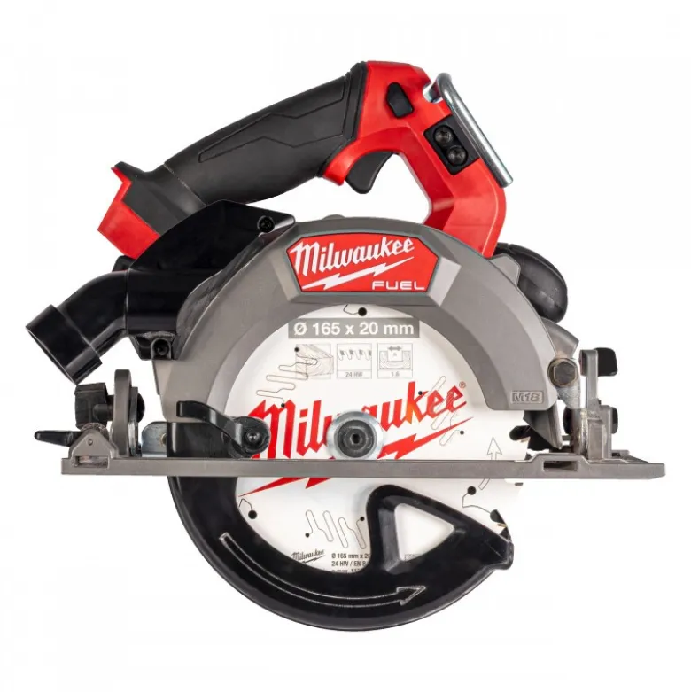 Scie circulaire FUEL 66mm, 18V, sans batterie avec adaptateur rail de guidage - M18 FCSDC165?-0C - Milwaukee | 4933499996