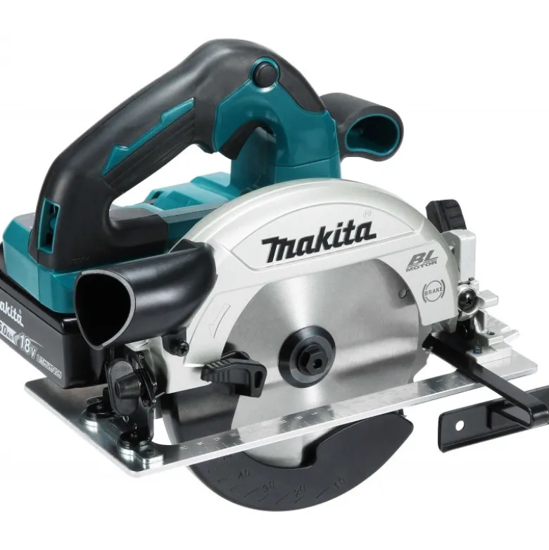 Scie circulaire 18 V Li-Ion 5 Ah Batterie 18 V LXT Ø 165 mm Makita | DHS661RTJU