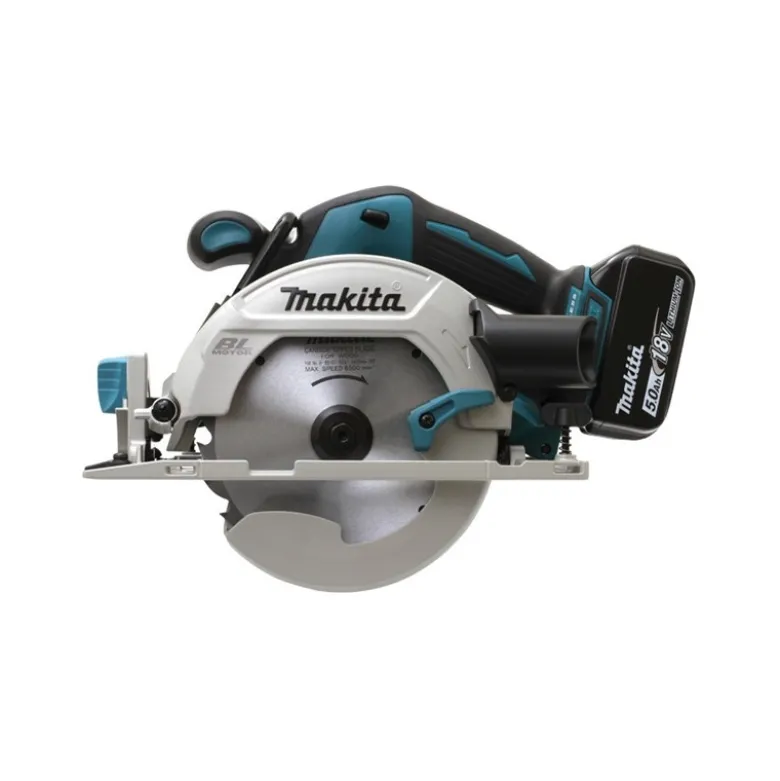 Scie circulaire 18 V Li-Ion 5 Ah Ø 165 mm MAKITA DHS680RTJ