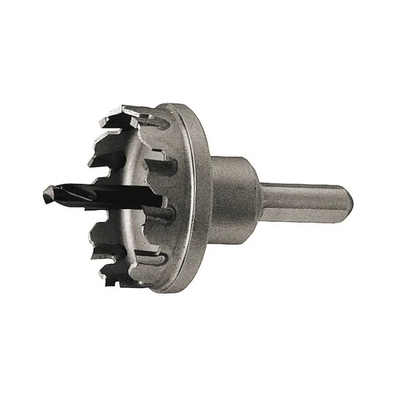 Scie cloche à dents carbure TCT pour perceuses Ø 38mm, Ø queue 10mm, Traitement HM/CT Makita | B-01002