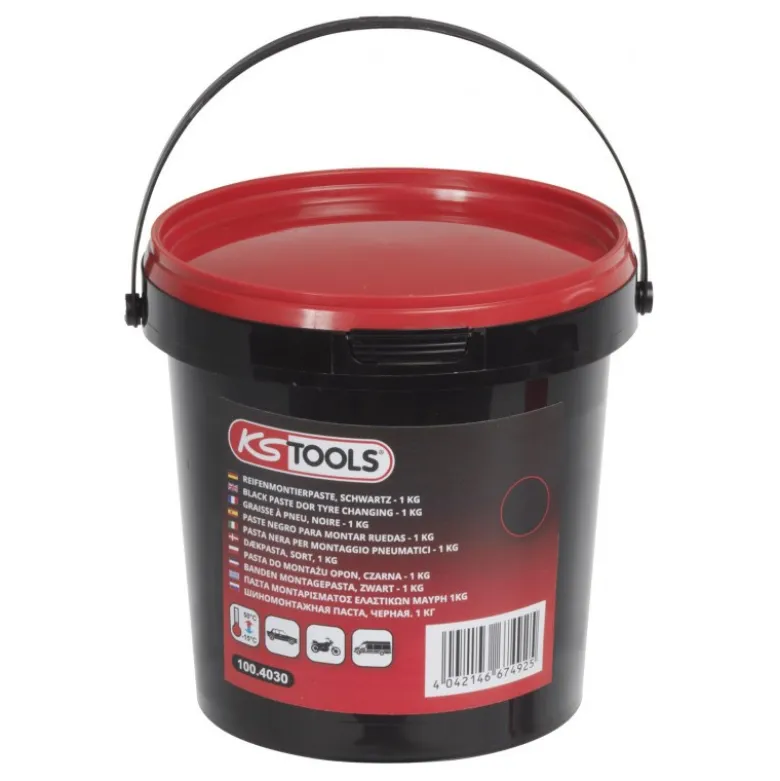 Seau de graisse à pneu - noire KSTools | 100.4030