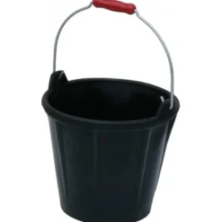 SEAU 12 LITRES CAOUTCHOUC ALLEGE AVEC POIGNEE TALIAPLAST | 320168
