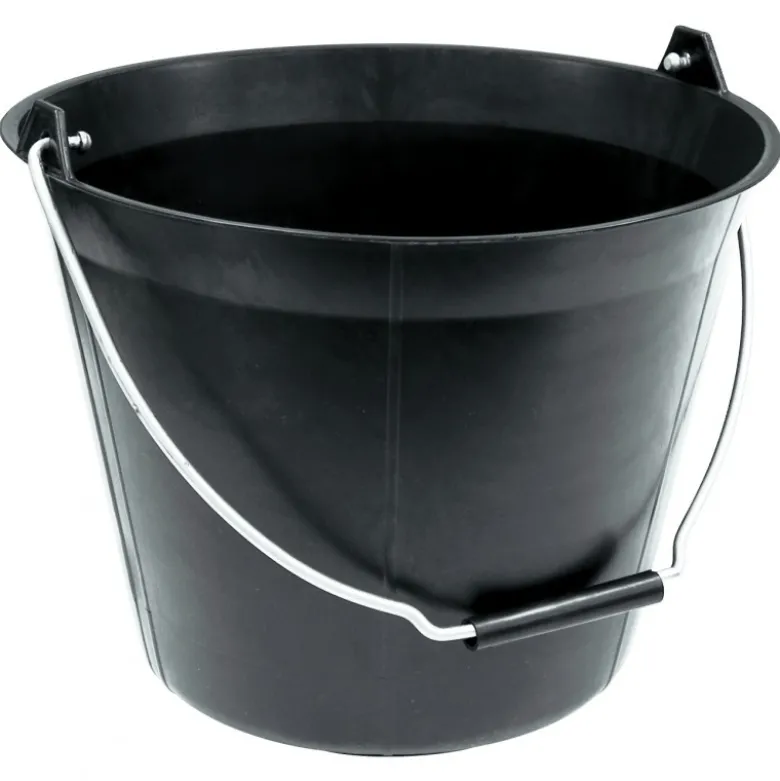 SEAU PLASTIQUE NOIR 11 LITRES Anse 5,3 Poignée - SOFOP TALIAPLAST | 310183