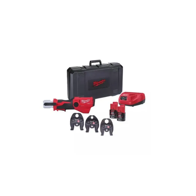Sertisseuse ONE KEY, 12V, 2 Ah, 3 Mâchoires Profil U - Milwaukee | 4933481037