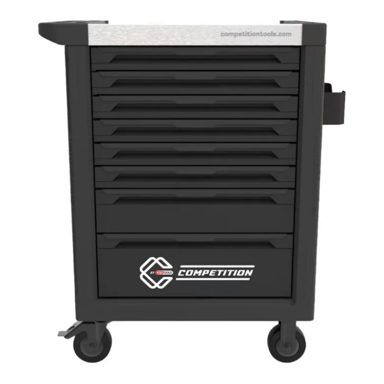 Servante d'atelier COMPETITION avec 8 tiroirs et 341 outils premium - KSTools | 512.5341