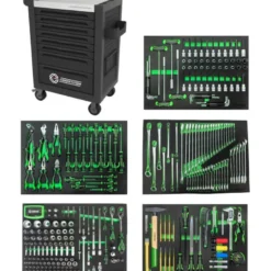 Servante d'atelier COMPETITION avec 8 tiroirs et 341 outils premium - KSTools | 512.5341