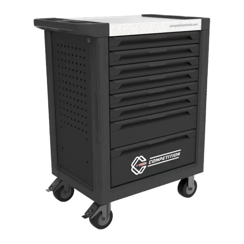 Servante d'atelier COMPETITION avec 8 tiroirs et 341 outils premium - KSTools | 512.5341