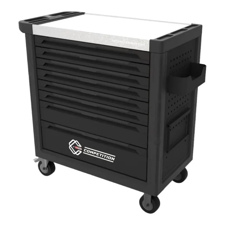 Servante d'atelier COMPETITION avec 8 tiroirs et 434 outils premium - KSTools | 512.5434