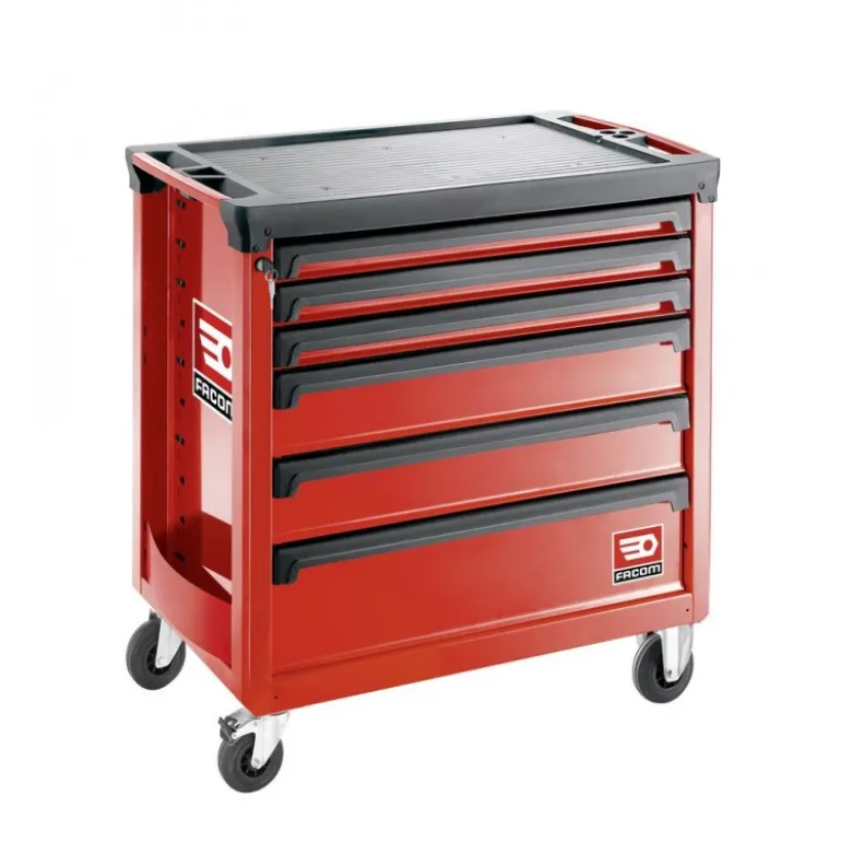 Servante d'atelier Extra-Large 6 tiroirs 4 modules par tiroir - FACOM FRANCE | ROLL.6M4APF