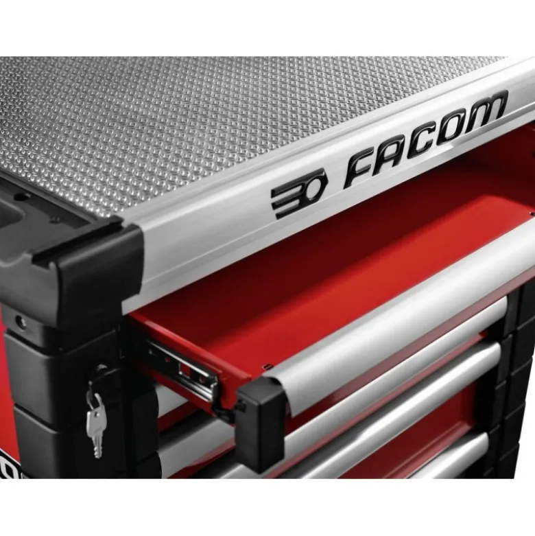 Servante d'atelier FACOM JET 6 tiroirs 3 modules par tiroir rouge - FACOM FRANCE | JET.6M3APF