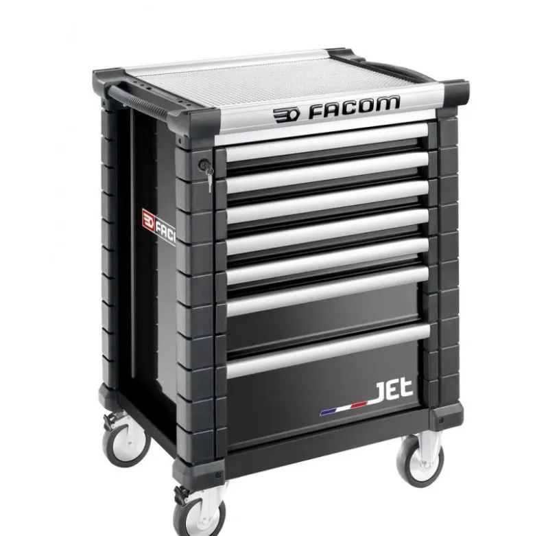 Servante d'atelier FACOM JET 7 tiroirs 3 modules par tiroir noire - FACOM FRANCE | JET.7NM3APF