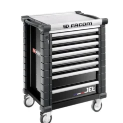 Servante d'atelier FACOM JET 8 tiroirs 3 modules par tiroir noire - FACOM FRANCE | JET.8NM3APF