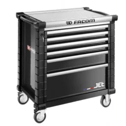 Servante d'atelier FACOM JET 6 tiroirs 4 modules par tiroir noire - FACOM FRANCE | JET.6NM4APF