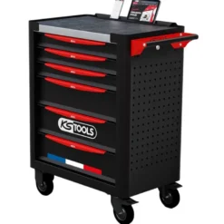 Servante d'atelier 6 tiroirs fabriquée en France équipée de 364 outils - KSTools | 824.6364F