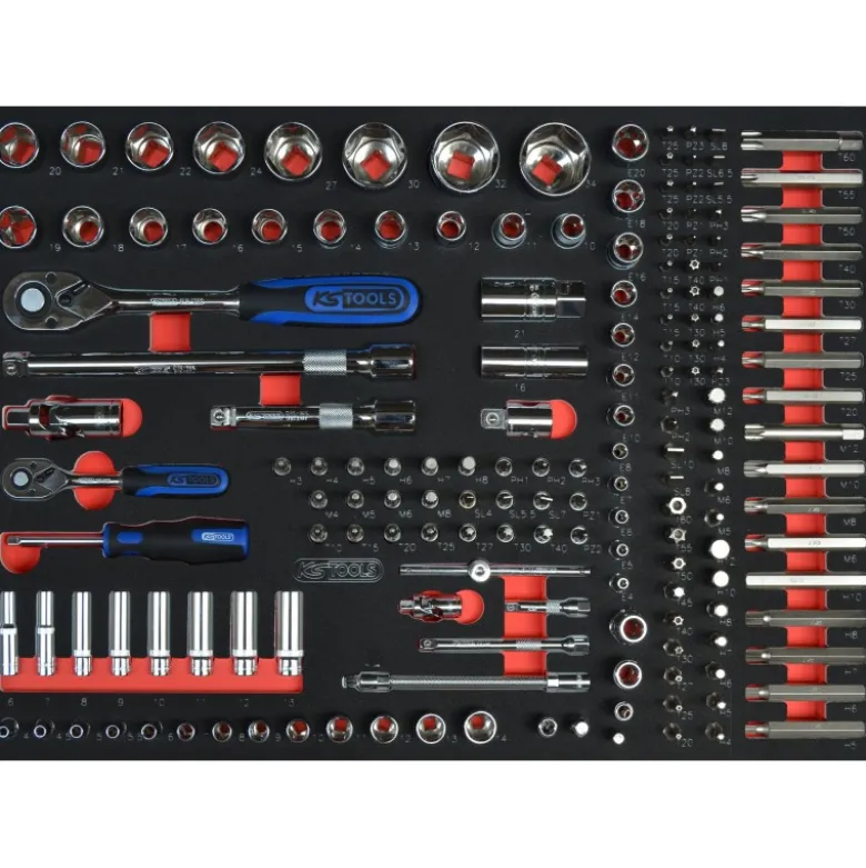 Servante d'atelier 7 tiroirs PEARLline noire 249 outils série limitée Stéphane PETERHANSEL - Kstools | 821.7248