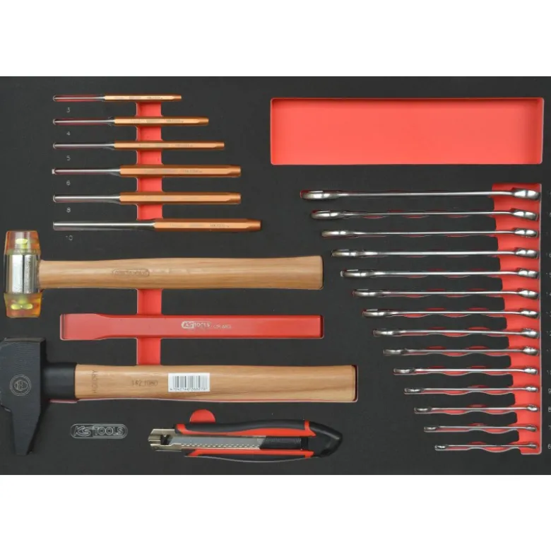 Servante d'atelier 7 tiroirs PEARLline noire 249 outils série limitée Stéphane PETERHANSEL - Kstools | 821.7248