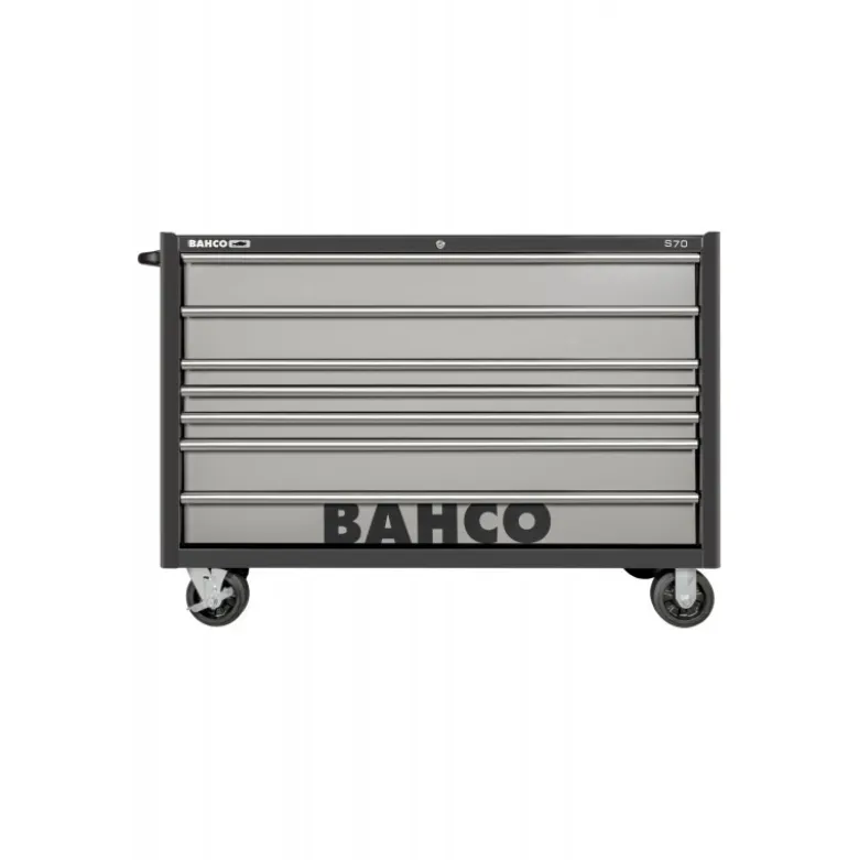 Servante d'atelier XXL 53", 7 tiroirs - Bahco | 1476KXXL7BK