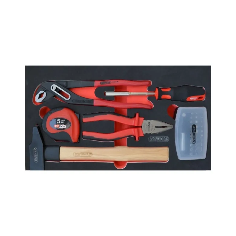 Servante mobile équipée de 77 outils - KSTools | 850.3477