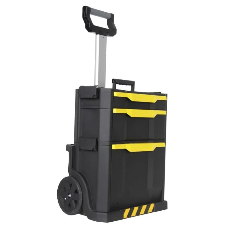 SERVANTE MODULO 3 EN 1 AVEC BOITE TOUCHLATCH A TIROIR Stanley 1-79-206