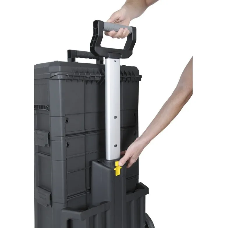 SERVANTE MODULO 3 EN 1 AVEC BOITE TOUCHLATCH A TIROIR Stanley 1-79-206