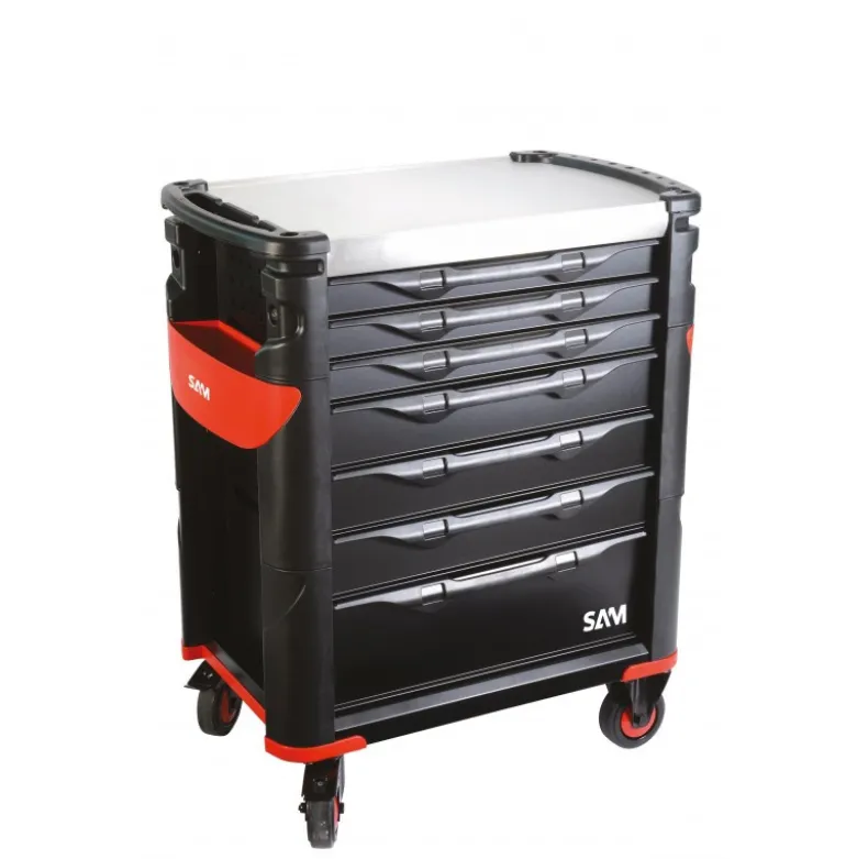 Servante noire 7 tiroirs SAM | 417HK