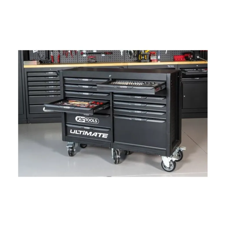 Servante reconditionnée Ultimate 13 tiroirs et 6 roues - KS Tools | 816.0013-2M