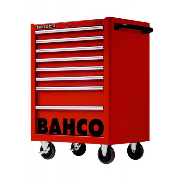 Servantes C75 classiques, 66 cm avec 8 tiroirs - Bahco | 1475K8