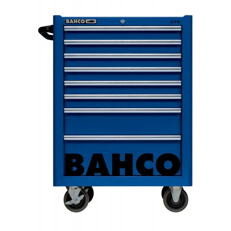 Servantes C75 classiques, 66 cm avec 8 tiroirs - Bahco | 1475K8