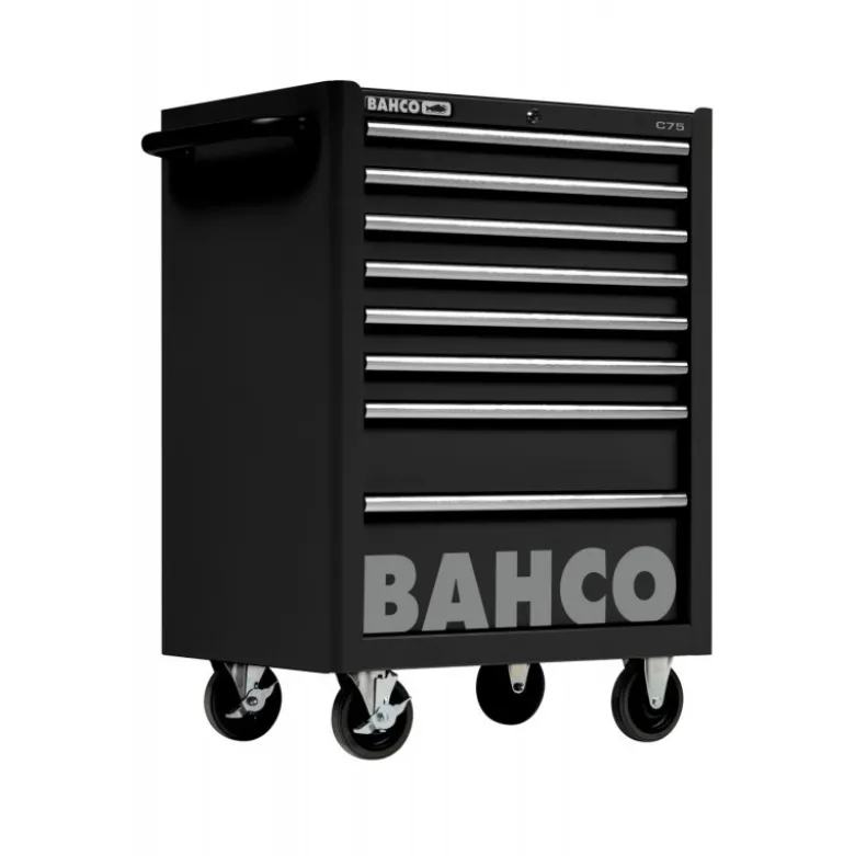 Servantes C75 classiques, 66 cm avec 8 tiroirs - Bahco | 1475K8