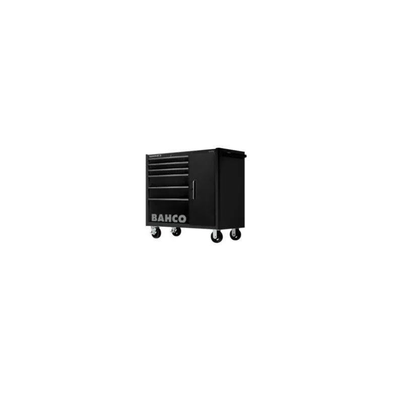 Servantes classiques C75, 1 mètre, à 6 tiroirs et une armoire latérale - Bahco | 1475KXL6C