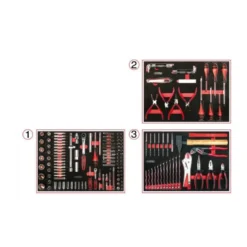 Servante 6 tir France 264 pcs - KSTOOLS | 824.6134F