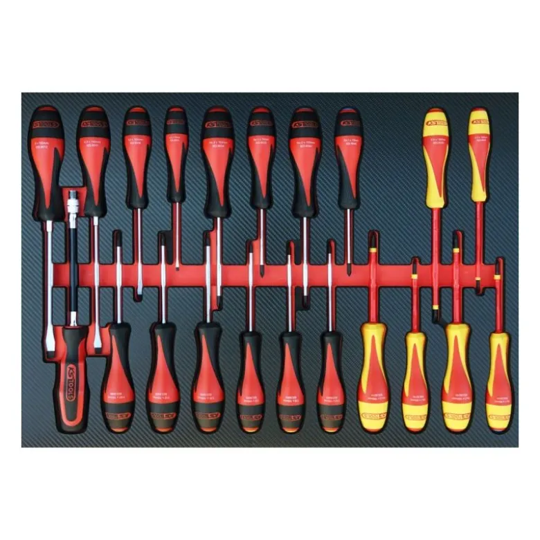 SERVANTE 7 TIROIRS POWER- EDITION LIMITEE 2026 - ÉQUIPÉE DE 236 OUTILS KSTools | 826.7234F