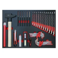 SERVANTE 7 TIROIRS POWER- EDITION LIMITEE 2026 - ÉQUIPÉE DE 236 OUTILS KSTools | 826.7234F