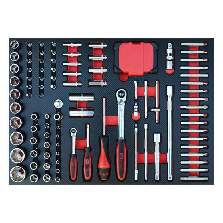 SERVANTE 7 TIROIRS POWER- EDITION LIMITEE 2026 - ÉQUIPÉE DE 236 OUTILS KSTools | 826.7234F