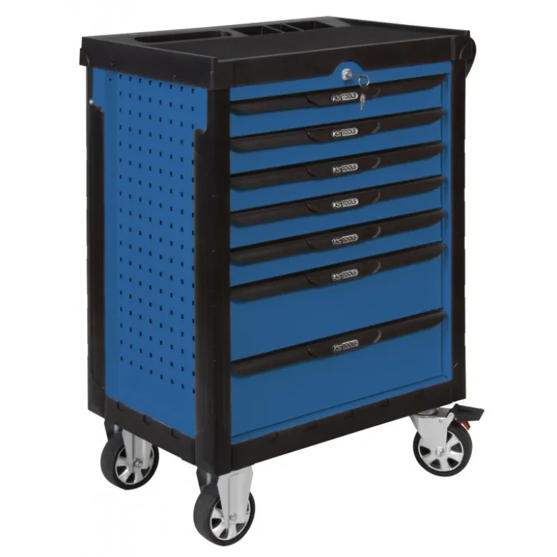 Servante ULTIMATE bleue, 7 tiroirs - KS Tools | 804.0007
