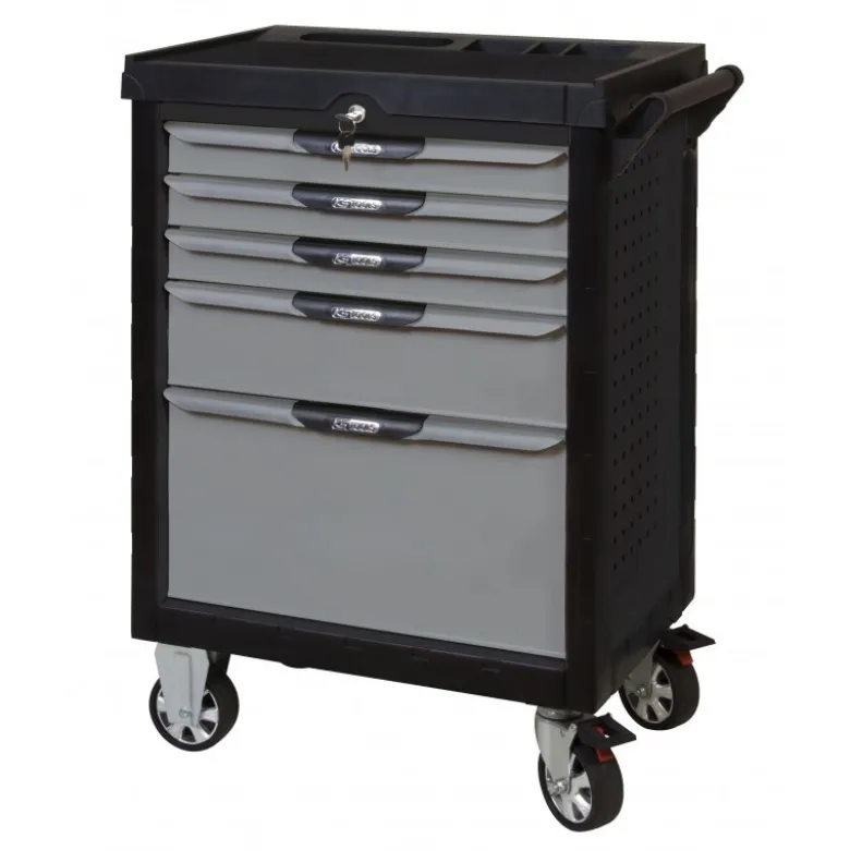 Servante ULTIMATE noire et grise, 5 tiroirs - KS Tools | 816.0005