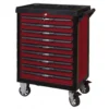 Servante ULTIMATE rouge, 9 tiroirs - KS Tools | 809.0009
