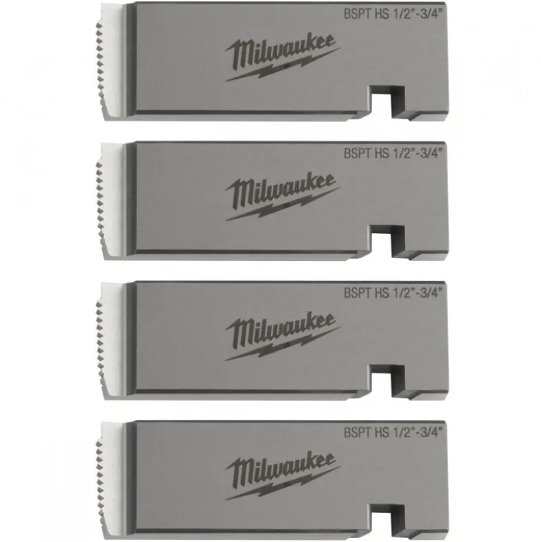 Set de peignes 1/2"-3/4" BSPT HS - Milwaukee | 4932492926