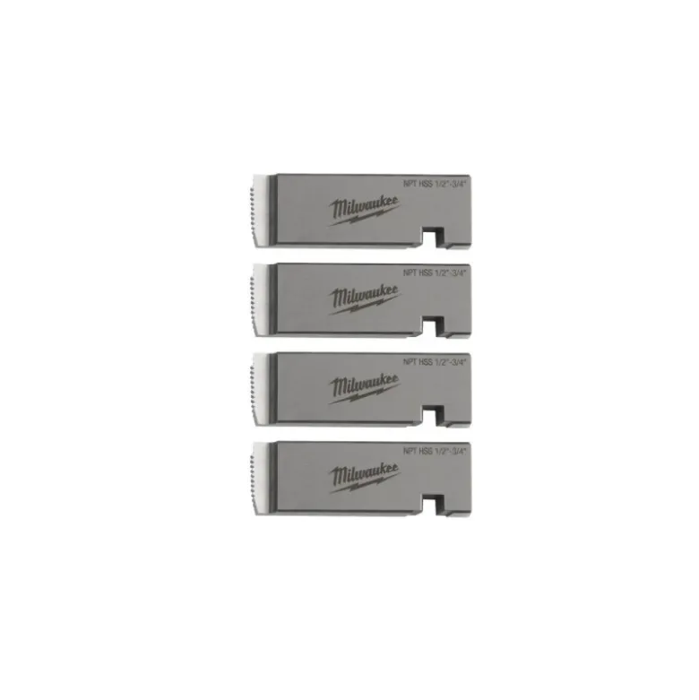 Set de peignes 1/2"-3/4" NPT HSS - Milwaukee | 48361205